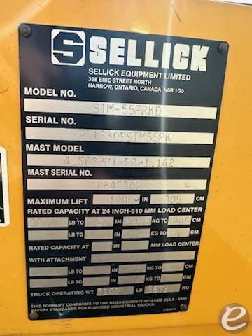 2013 Sellick STMP55 At UsedEquipmentHub.com