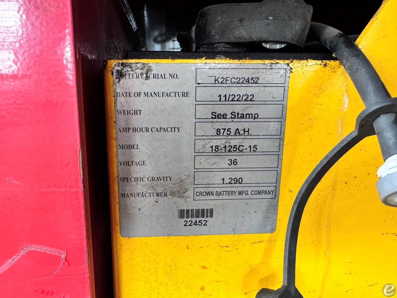 2016 Raymond 425-C30TT At UsedEquipmentHub.com