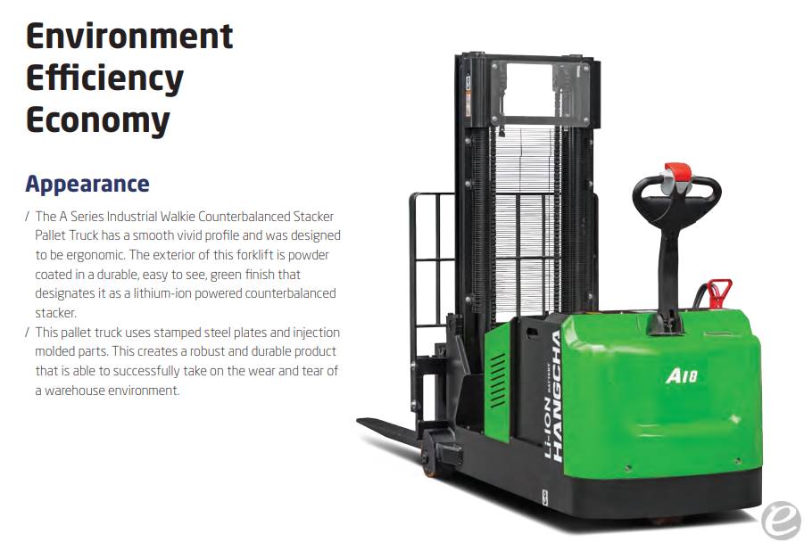  Hangcha WCS18Li At UsedEquipmentHub.com