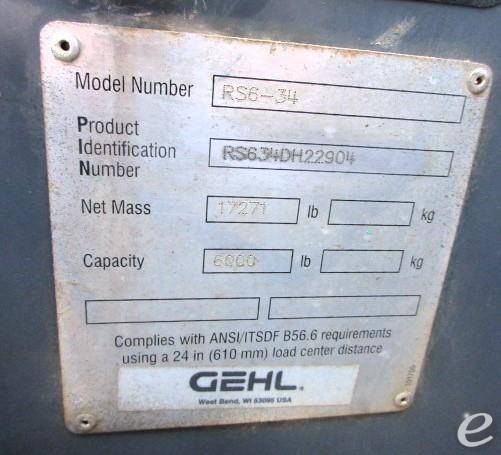2016 Gehl RS6-34 At UsedEquipmentHub.com