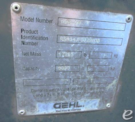 2014 Gehl RS6-34 At UsedEquipmentHub.com