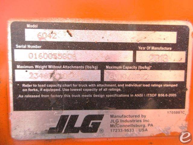 2013 Skytrak 6042 At UsedEquipmentHub.com