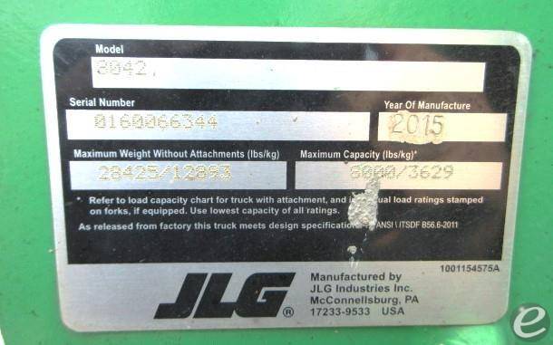 2015 Skytrak 8042 LEGACY At UsedEquipmentHub.com