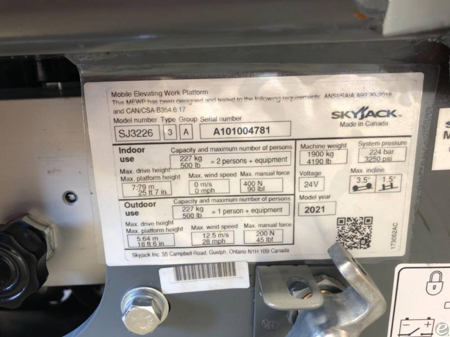 2021 Skyjack SJ3226 At UsedEquipmentHub.com