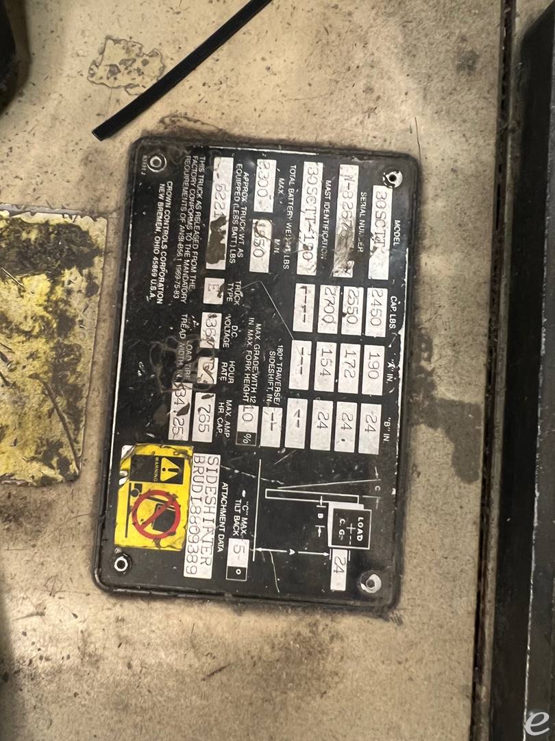 2016 Yale NTA030SB At UsedEquipmentHub.com